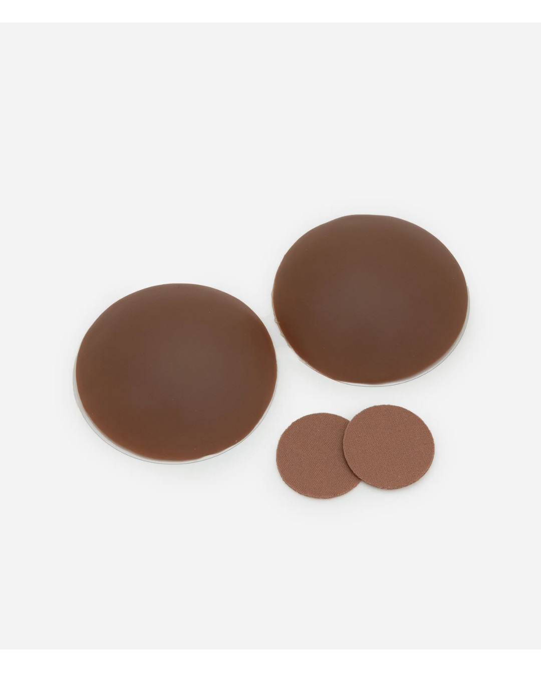 Adesivo Invisível de Silicone Bege/Marrom