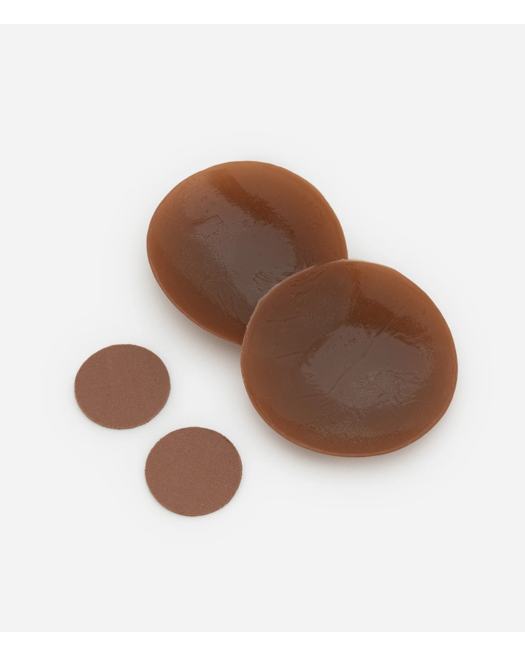 Adesivo Invisível de Silicone Bege/Marrom