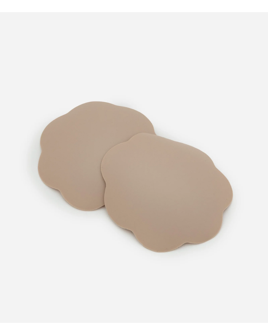 Adesivo Invisível em Silicone com Borda Nuvem Bege/Marrom