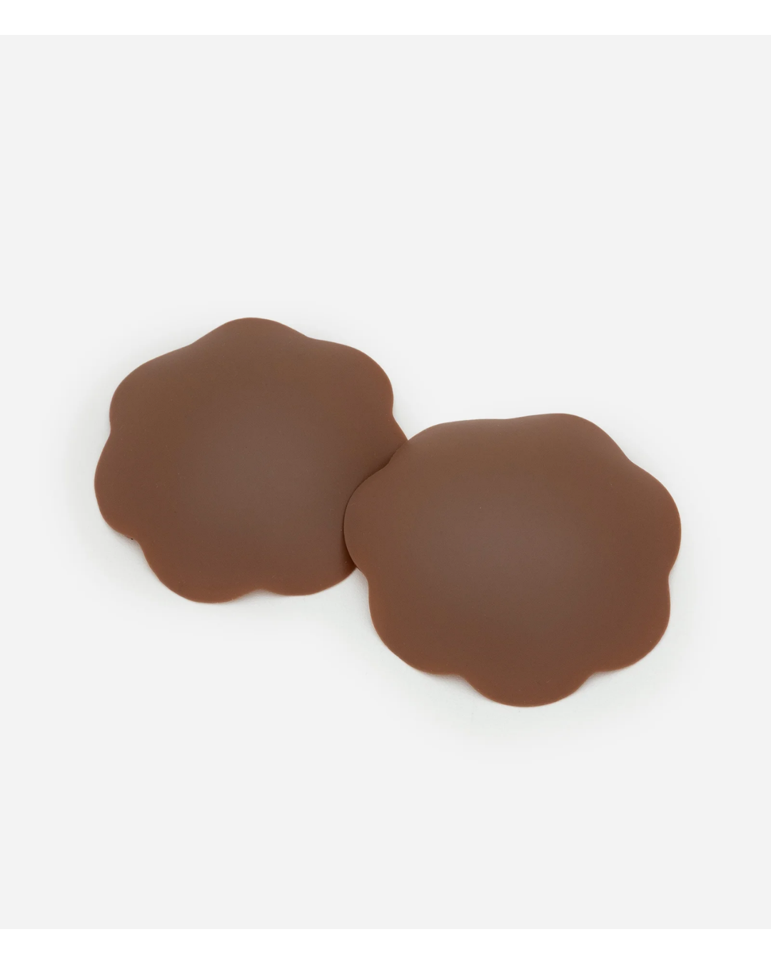 Adesivo Invisível em Silicone com Borda Nuvem Bege/Marrom