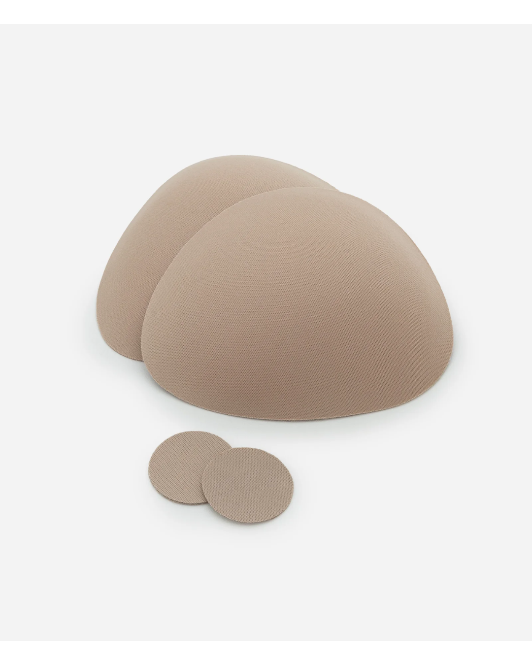 Adesivo Invisível em Microfibra em Forma de Gota Bege