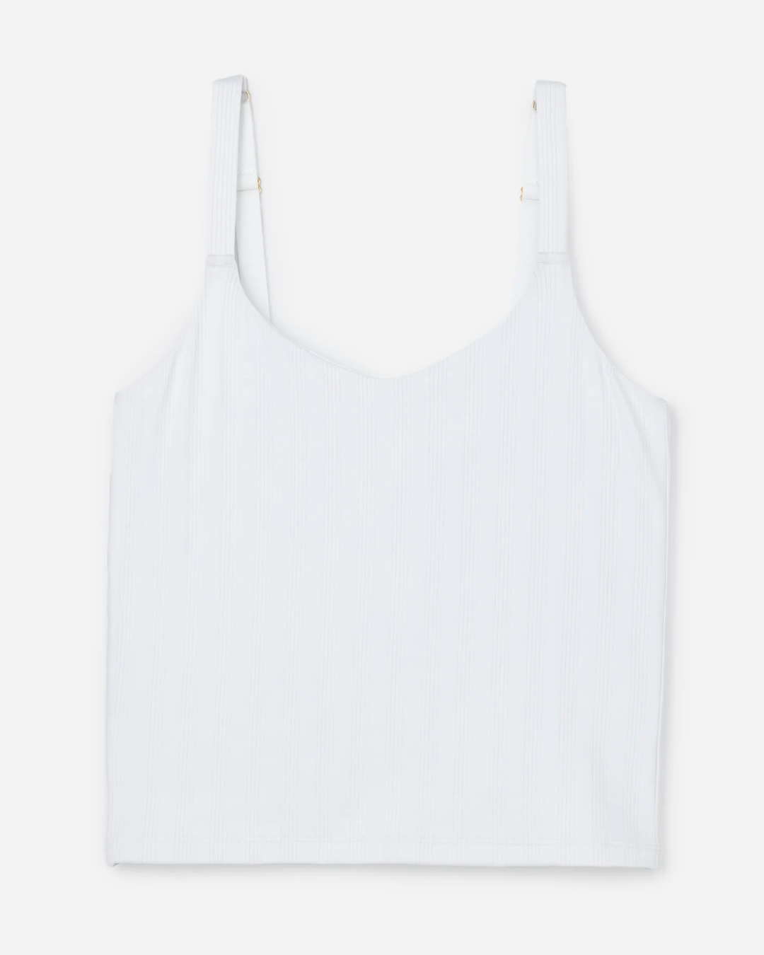 Camisete em Microfibra Texturizada com Alça Regulável