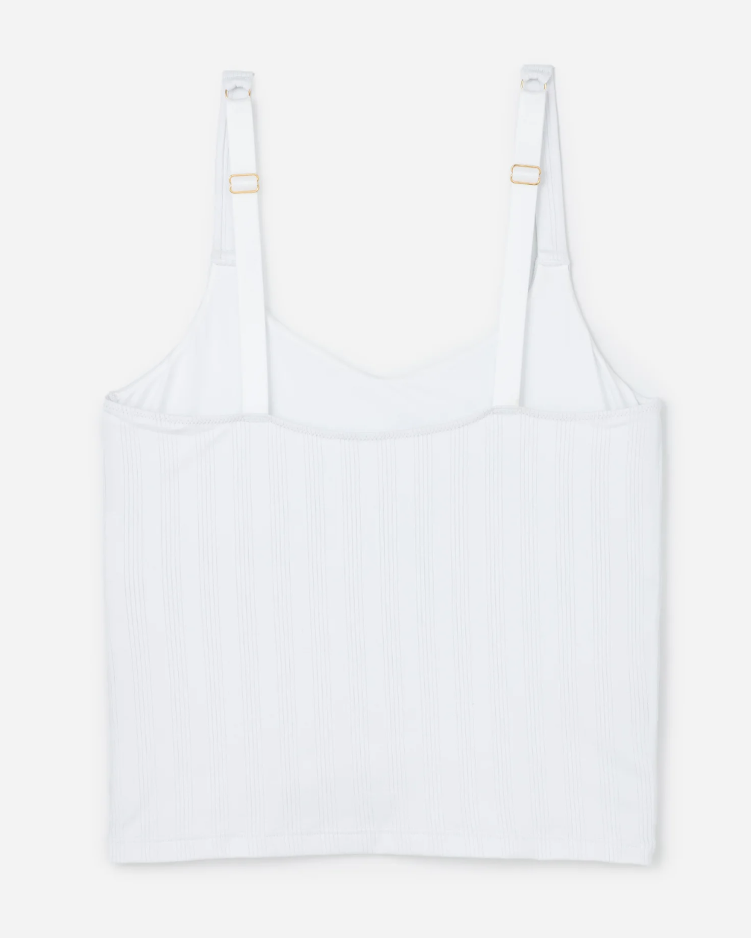 Camisete em Microfibra Texturizada com Alça Regulável