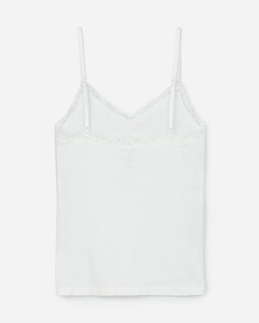 Camisete Alças Finas Sem Costura e com Renda