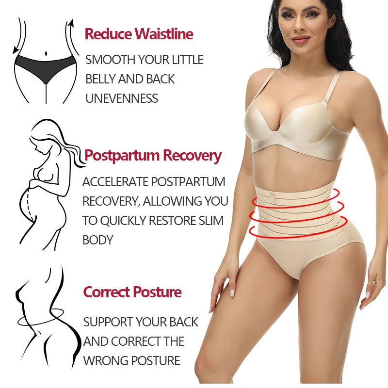 Calcinha Modeladora - Seca Barriga - Efeito Lipo