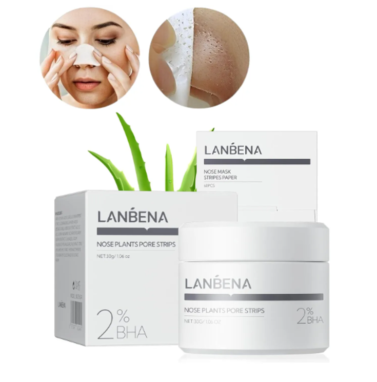 LANBENA Original Máscara Removedora de Cravos e Acnes 2% BHA