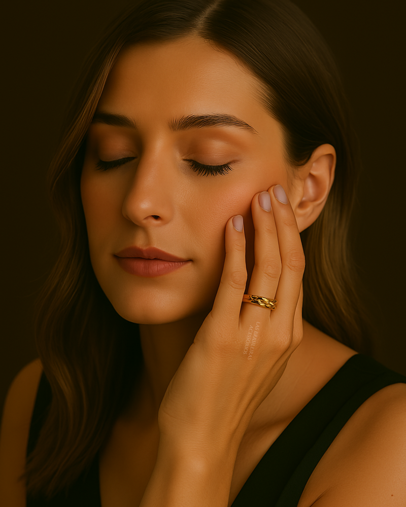 Anel Metamorfo Dourado