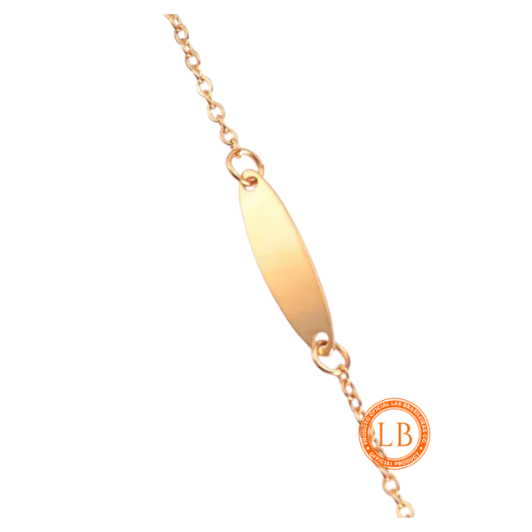 Pulseira Abaulada Dourado