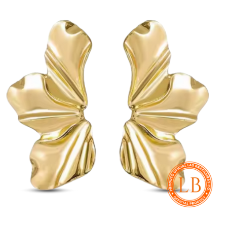 Brinco Mini Pétala Dourado