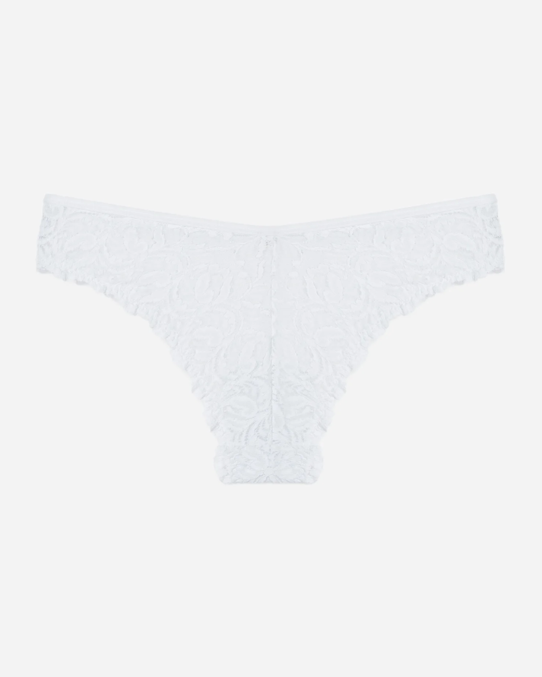 Calcinha Biquíni em Renda Rústica com Textura