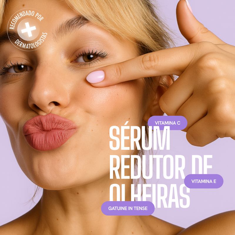 Zencial Envy Skin™ - Sérum Clareador de Olheiras Roll-On  - Com Niacinamida 5% e Vitamina C - Efeito Lifting Instantâneo