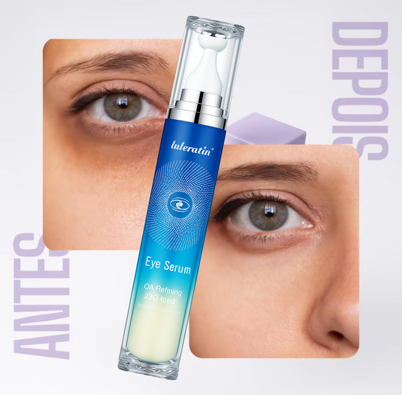 Eye Skin™ - Sérum Clareador de Olheiras Roll-On  - Com Niacinamida 5% e Vitamina C - Efeito Lifting Instantâneo