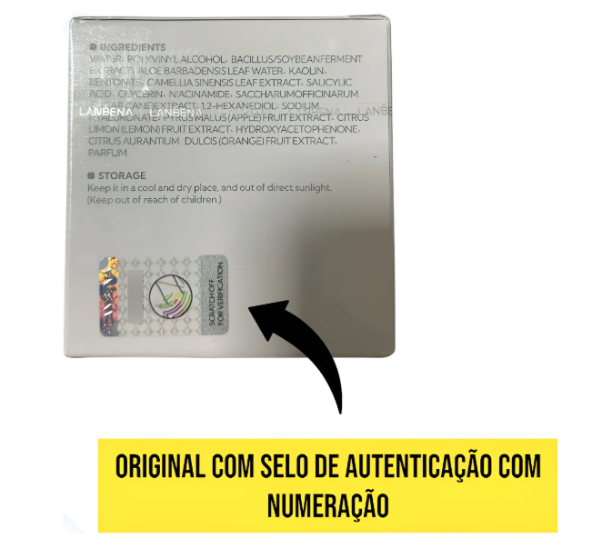 LANBENA Original Máscara Removedora de Cravos e Acnes 2% BHA