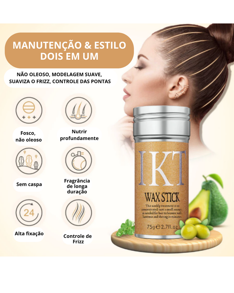 Bastão de Cera para Cabelo Bastão 75g Wax Hair Stick