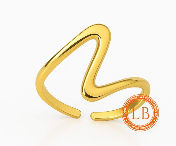 Anel Universo Dourado
