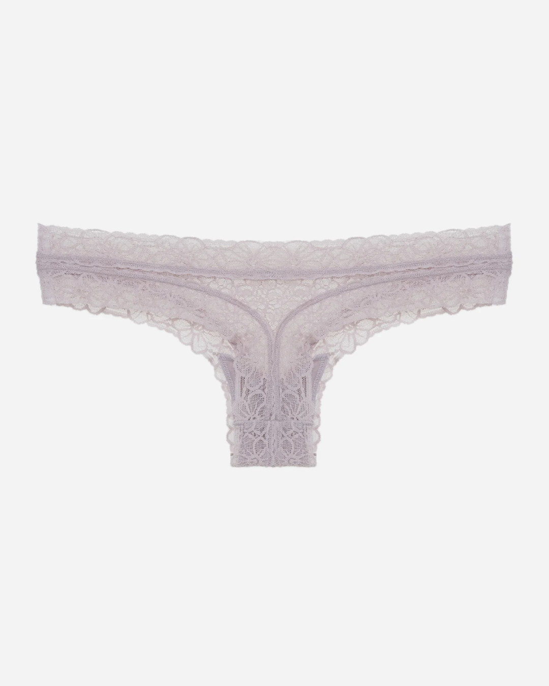 Calcinha Biquíni Fio em Renda Floral