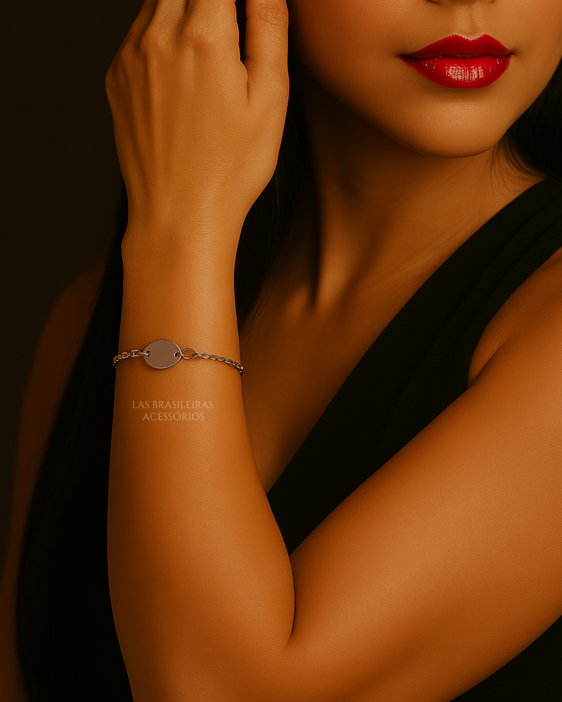 Pulseira Arredondada Prata