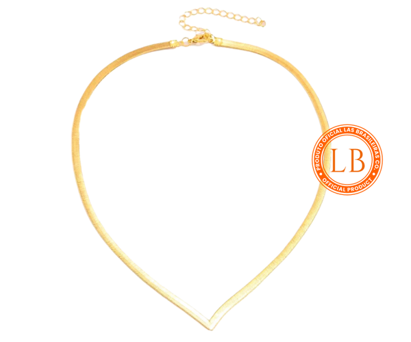 Colar Choker Dourada