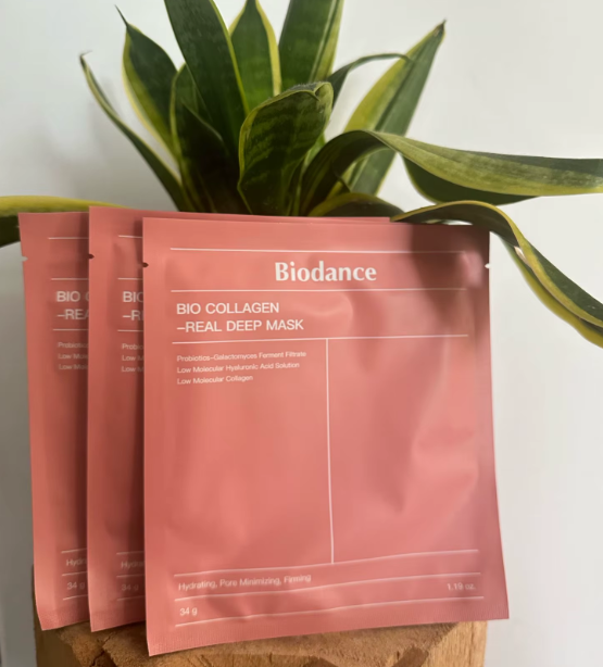 KIT COM 8 MÁSCARAS BIODANCE BIO-COLLAGEN REAL DEEP MASK