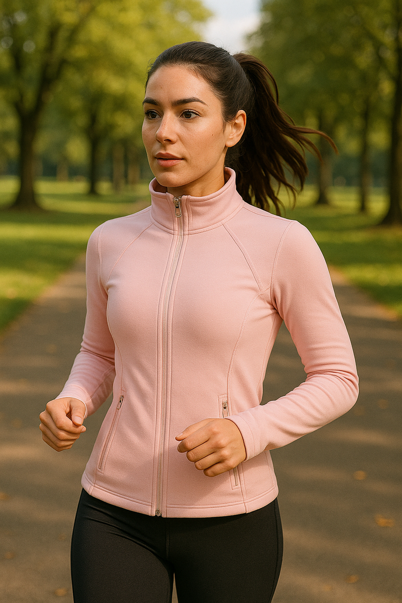 Jaqueta Fitness Esportiva Respirável