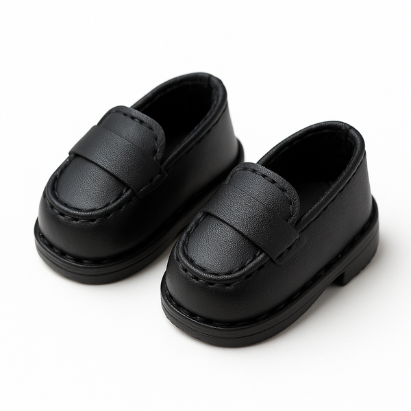 Sapato Preto Boneca Labubu