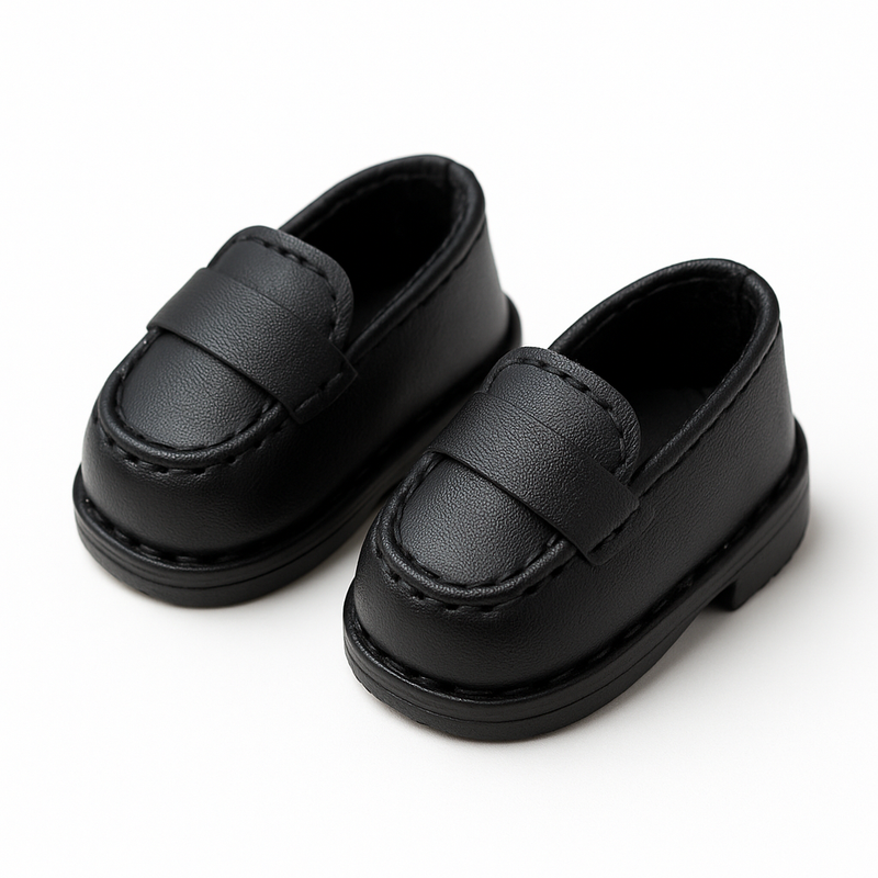 Sapato Preto Boneca Labubu