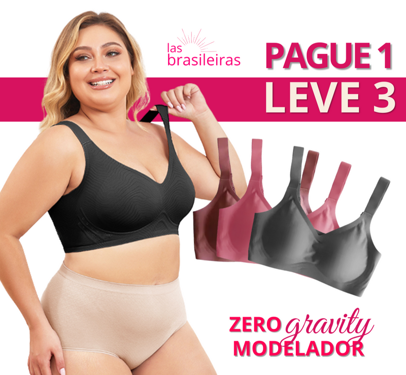 Sutiã Modelador Zero Gravity - Sem Costura [COMPRE 1 LEVE 3 + FRETE GRÁTIS E BRINDE]
