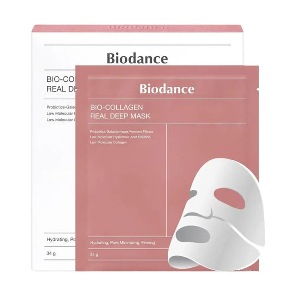 KIT COM 8 MÁSCARAS BIODANCE BIO-COLLAGEN REAL DEEP MASK