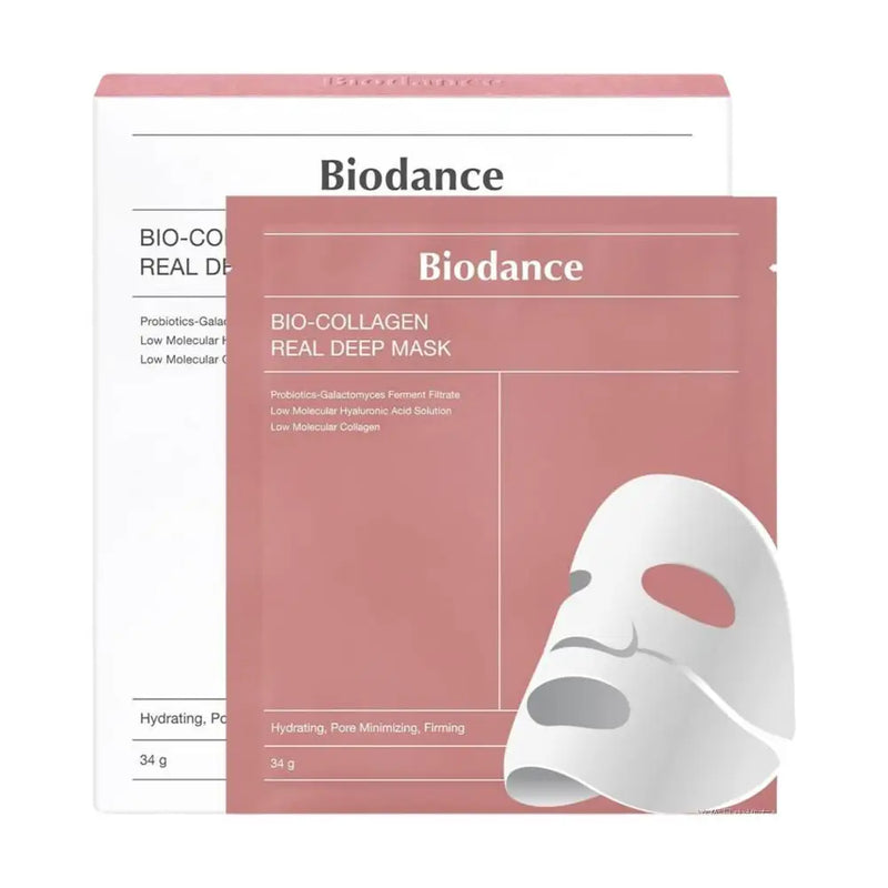 KIT COM 8 MÁSCARAS BIODANCE BIO-COLLAGEN REAL DEEP MASK