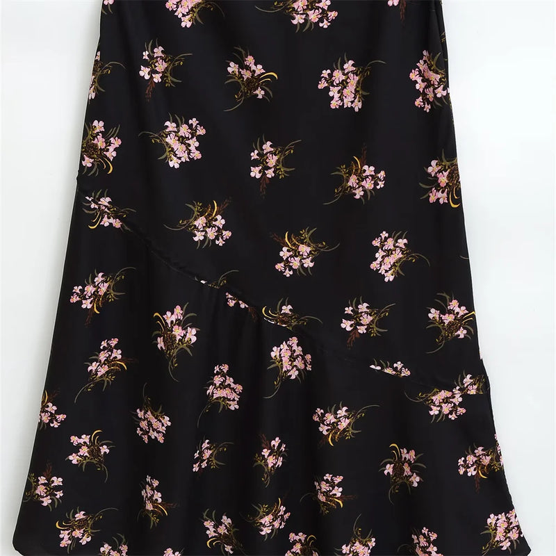 Vestido Retrô Floral Elegante