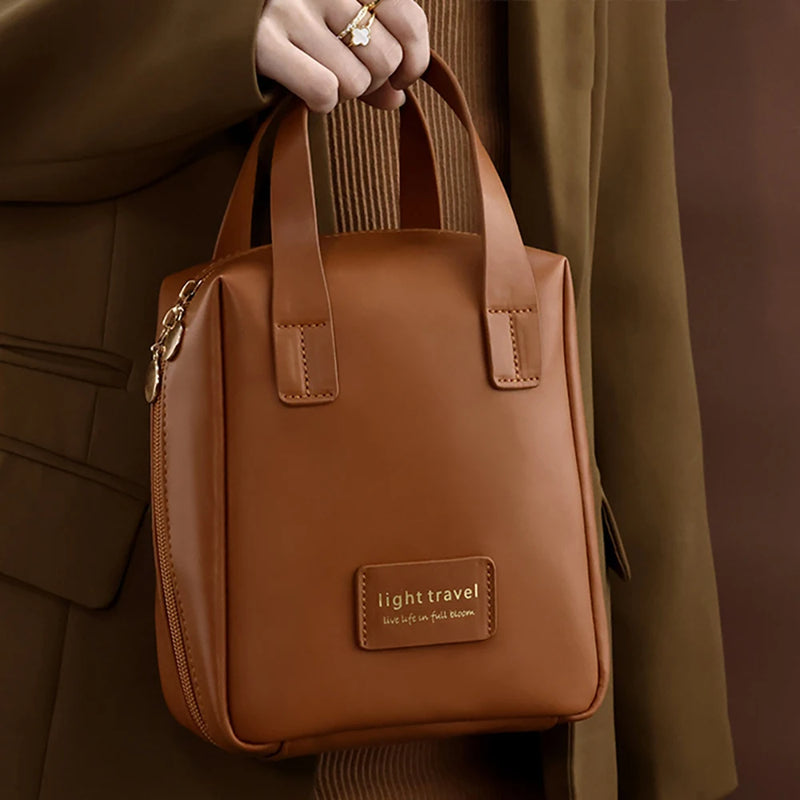 Necessaire para Maquiagem Multifuncional Bege