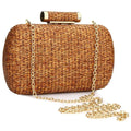 Bolsa de Mão Palha Marrom