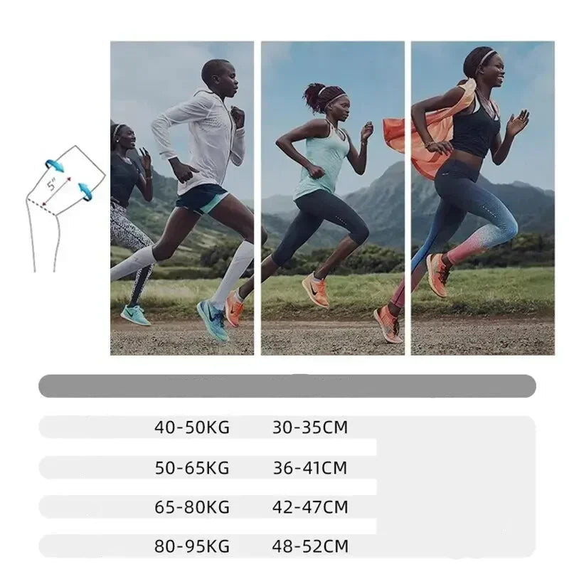 Joelheira de Compressão Ajustável Tensor Crossfit Premium