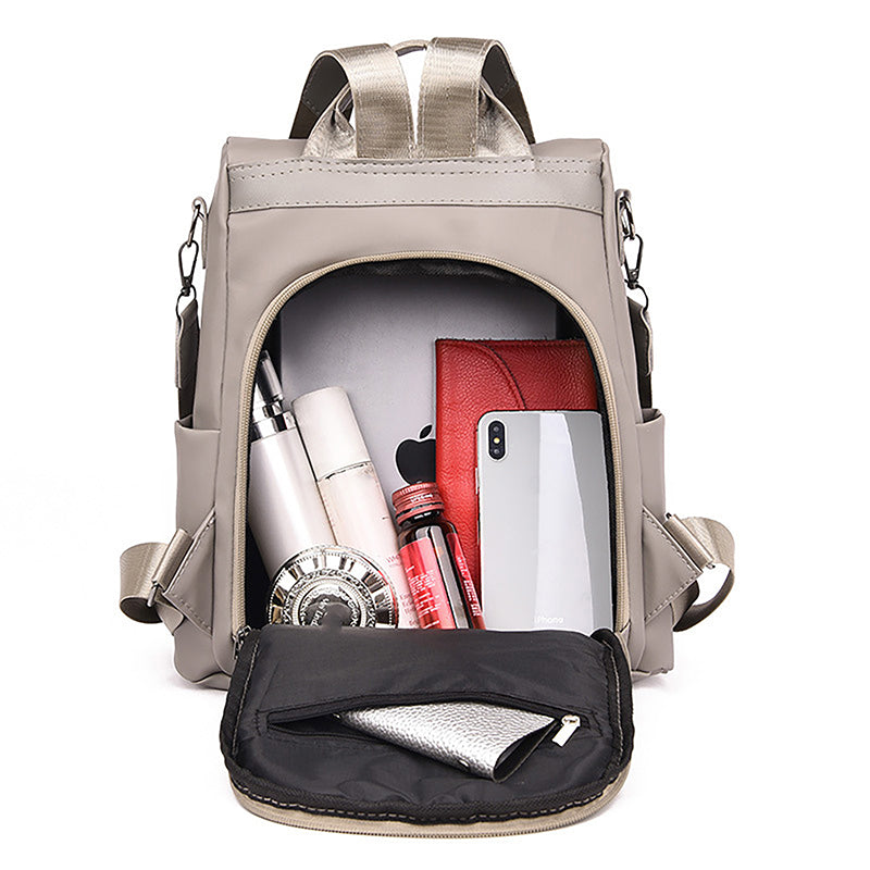 Mochila Casual Multifuncional Cáqui