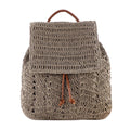 Mochila de Palha Cinza