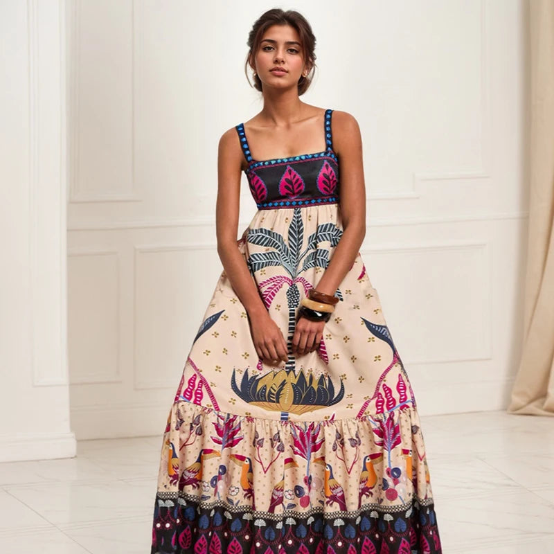 Vestido Retrô Floral