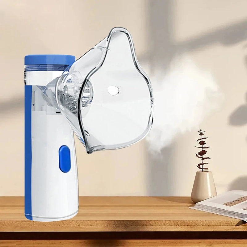 Nebulizador Inalador Ultrassônico Portátil Recarregável Usb