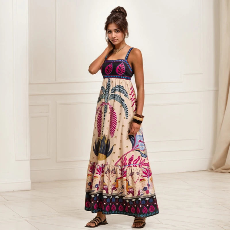 Vestido Retrô Floral