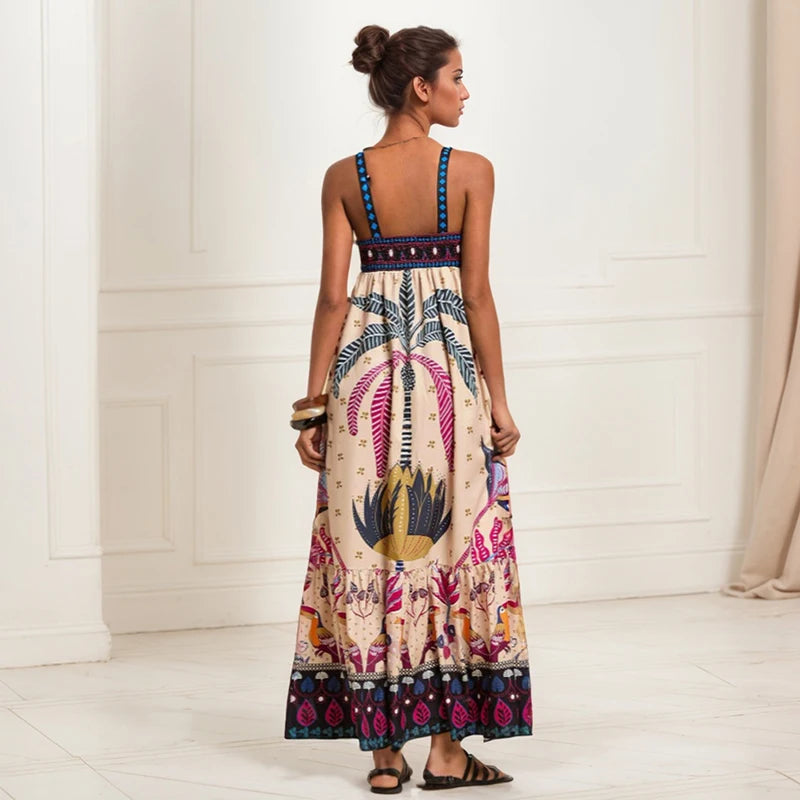 Vestido Retrô Floral