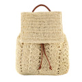 Mochila de Palha Bege
