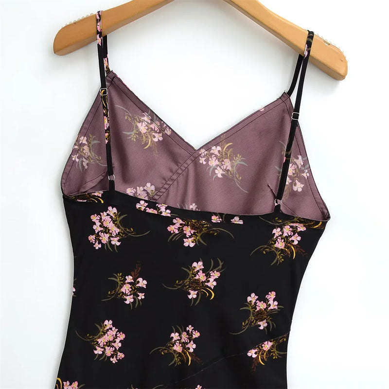 Vestido Retrô Floral Elegante