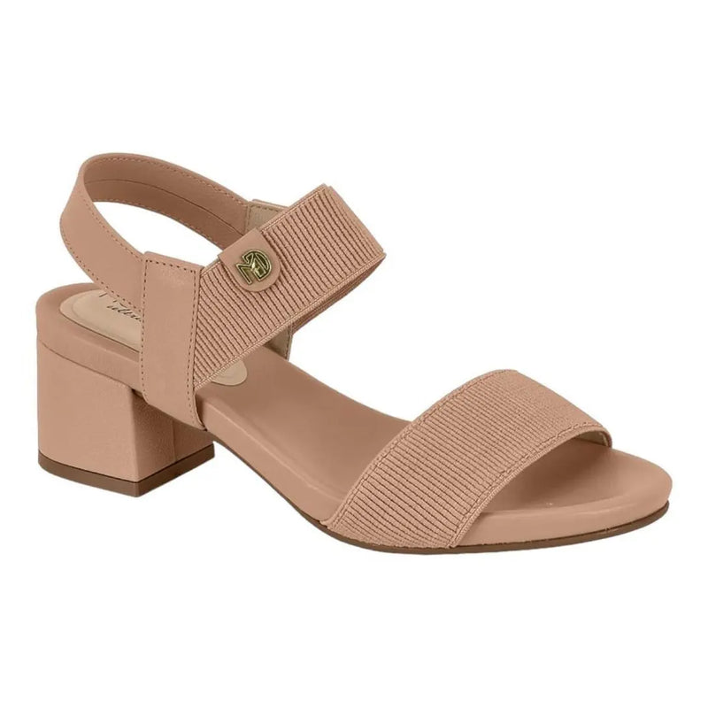 Sandália Flex Elástico Salto Bloco Y8204