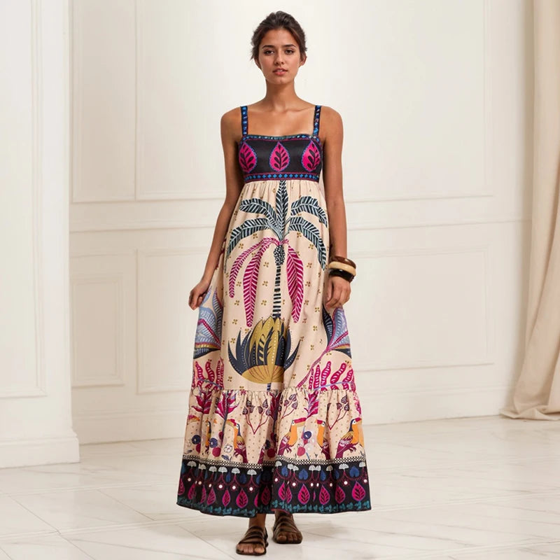 Vestido Retrô Floral