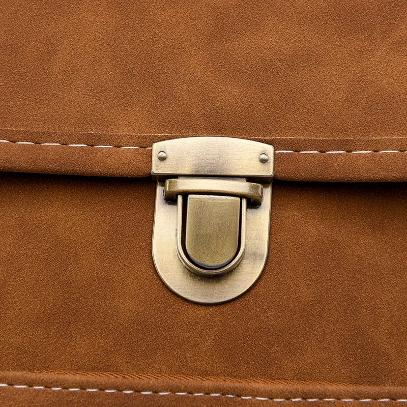 Mochila Casual Couro para Notebook Bege