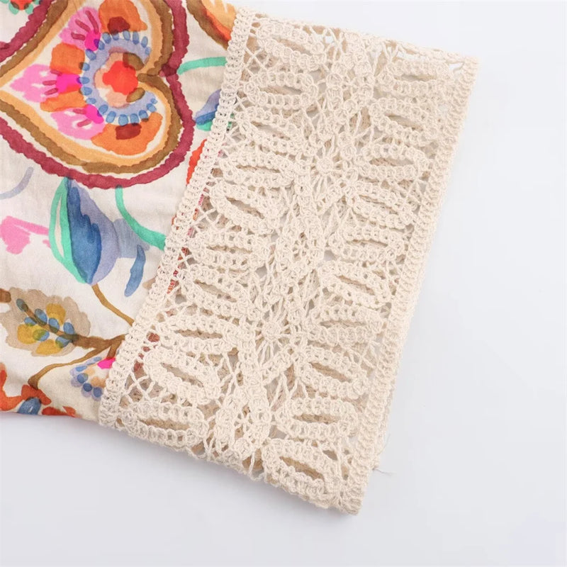 Conjunto Estampado Laranja