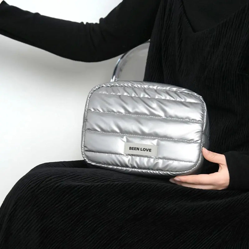 Necessaire Prata Puffer Been Love