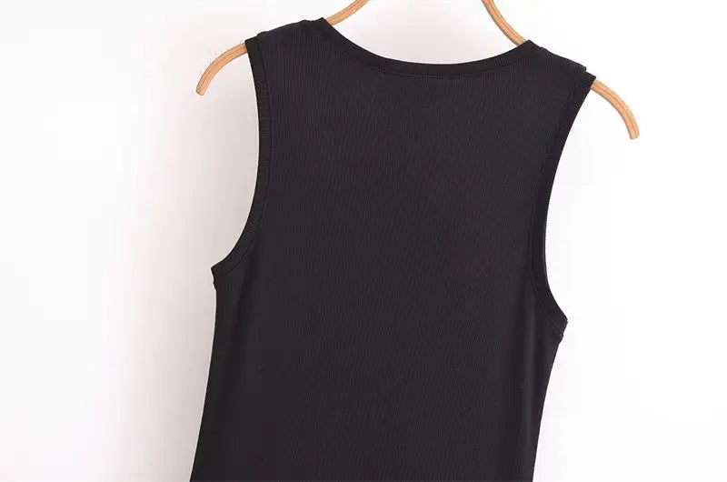 Vestido Longo Simples Casual Preto