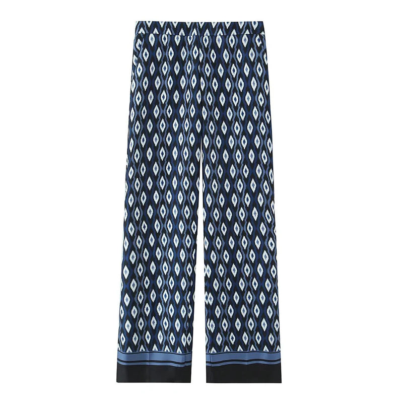 Conjunto Geométrico Azul Escuro