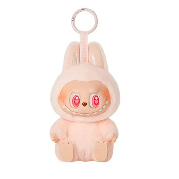 Boneca Labubu Sentada Rosa