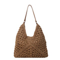 Bolsa de Ombro Palha Café